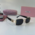Miu Miu Fashion Silver Lens Sunglasses for Men & Women - 432710