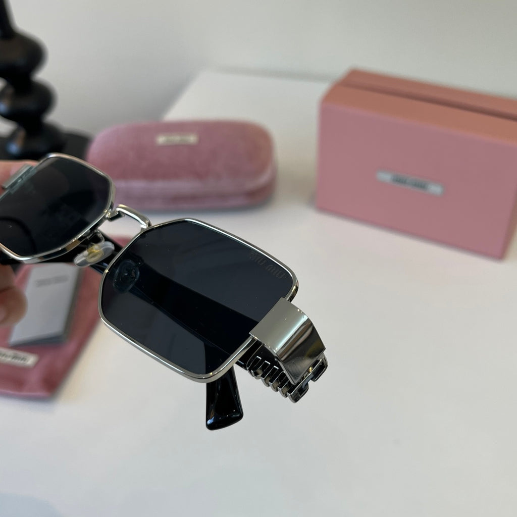 Miu Miu Fashion Silver Lens Sunglasses for Men & Women - 487576 - detail image 6