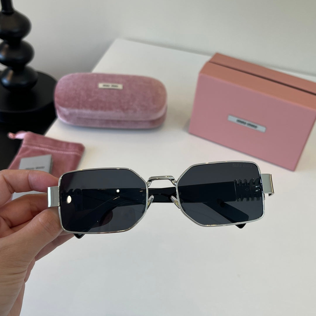 Miu Miu Fashion Silver Lens Sunglasses for Men & Women - 449790 - detail image 4