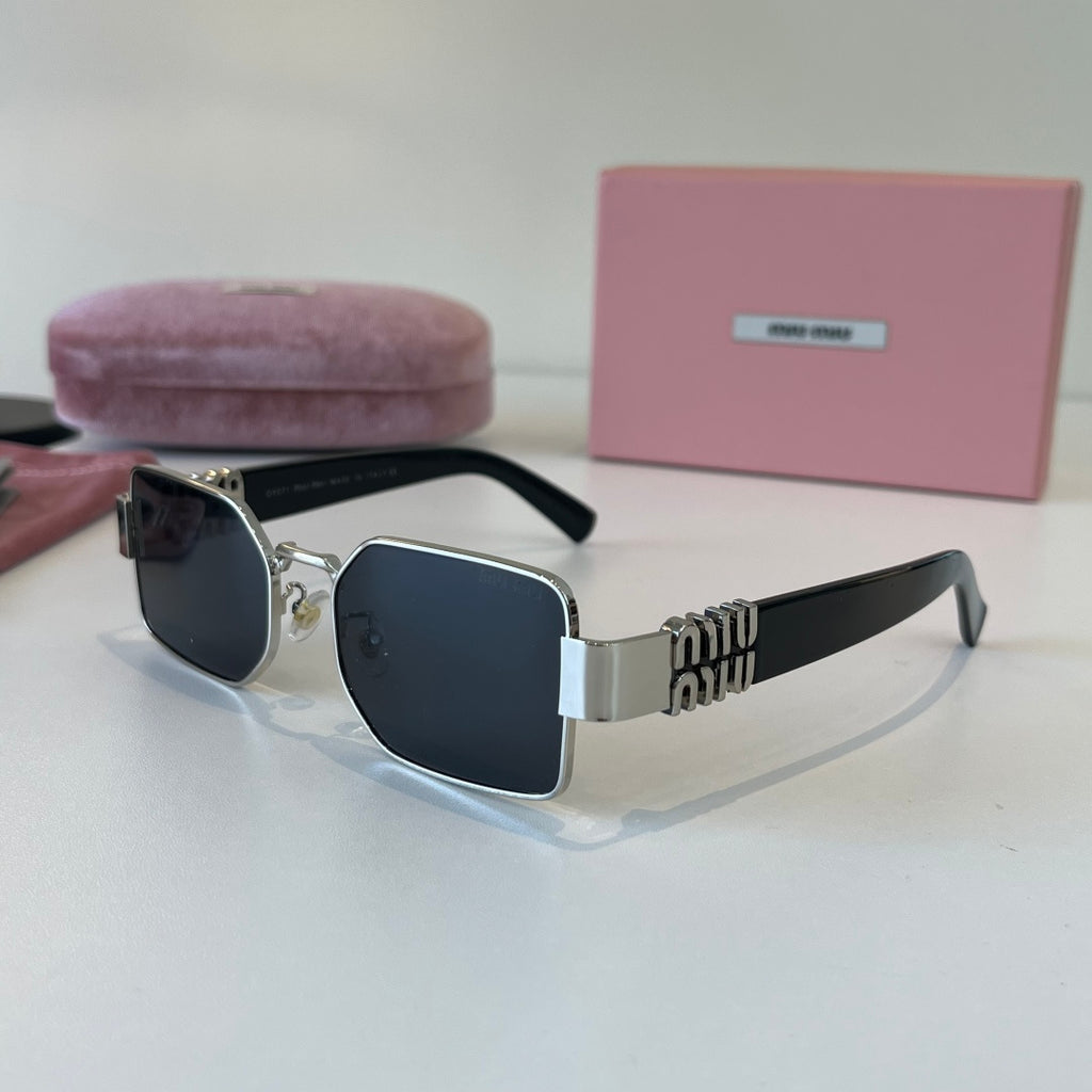 Miu Miu Fashion Silver Lens Sunglasses for Men & Women - 432711 - detail image 3