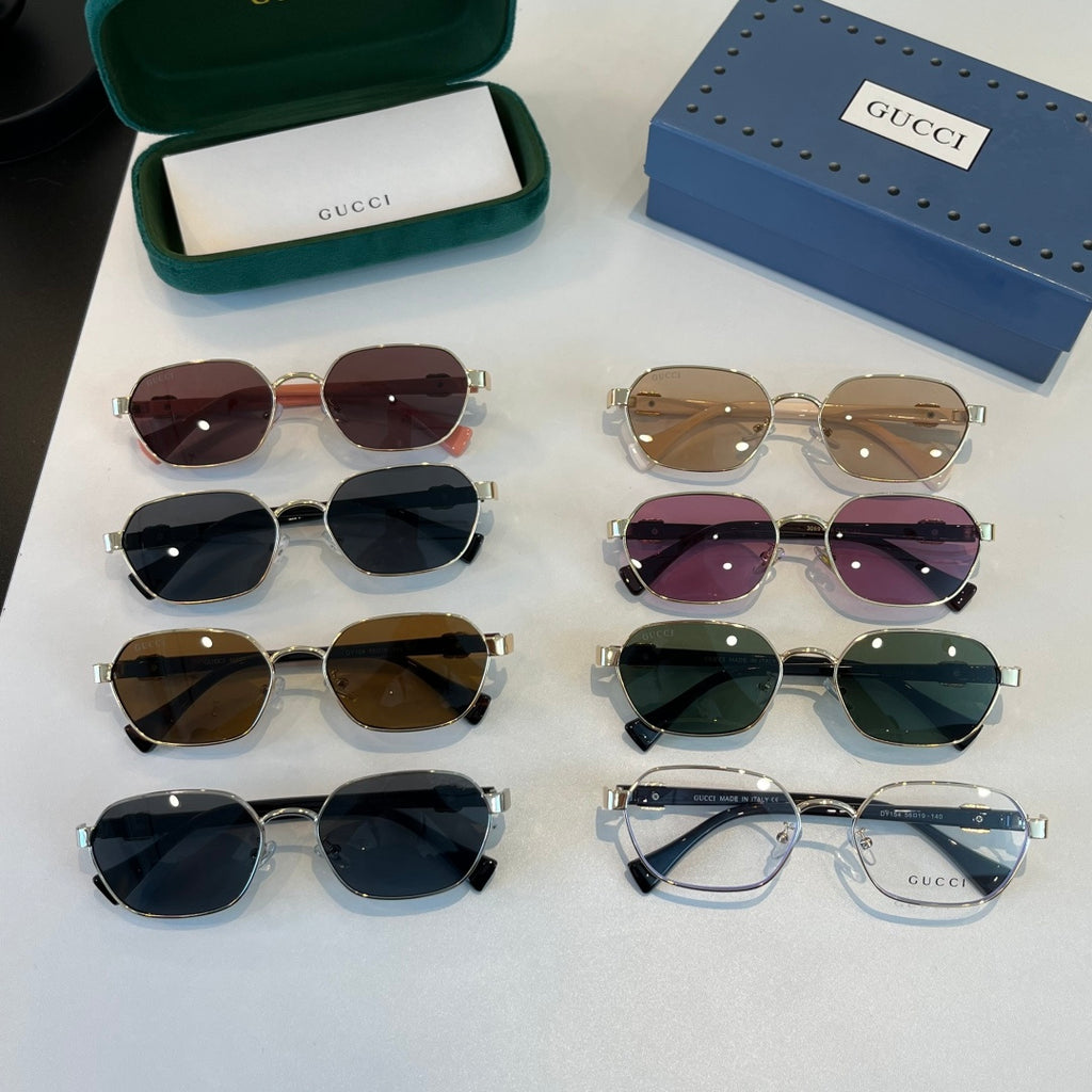 Gucci Oversized Silver Lens Sunglasses for Men & Women - 382152 - detail image 10