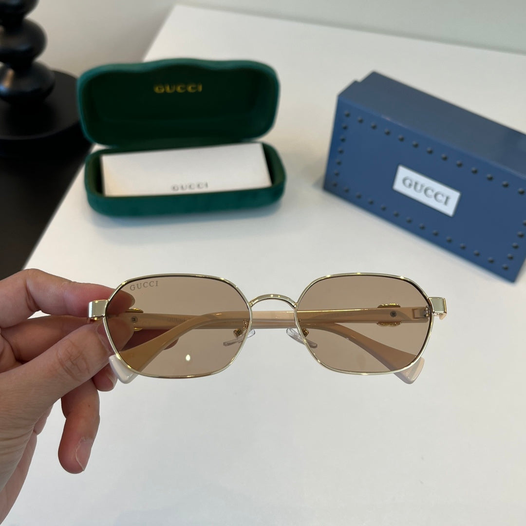 Gucci Oversized Brown Lens Sunglasses for Men & Women - 382150 - detail image 6