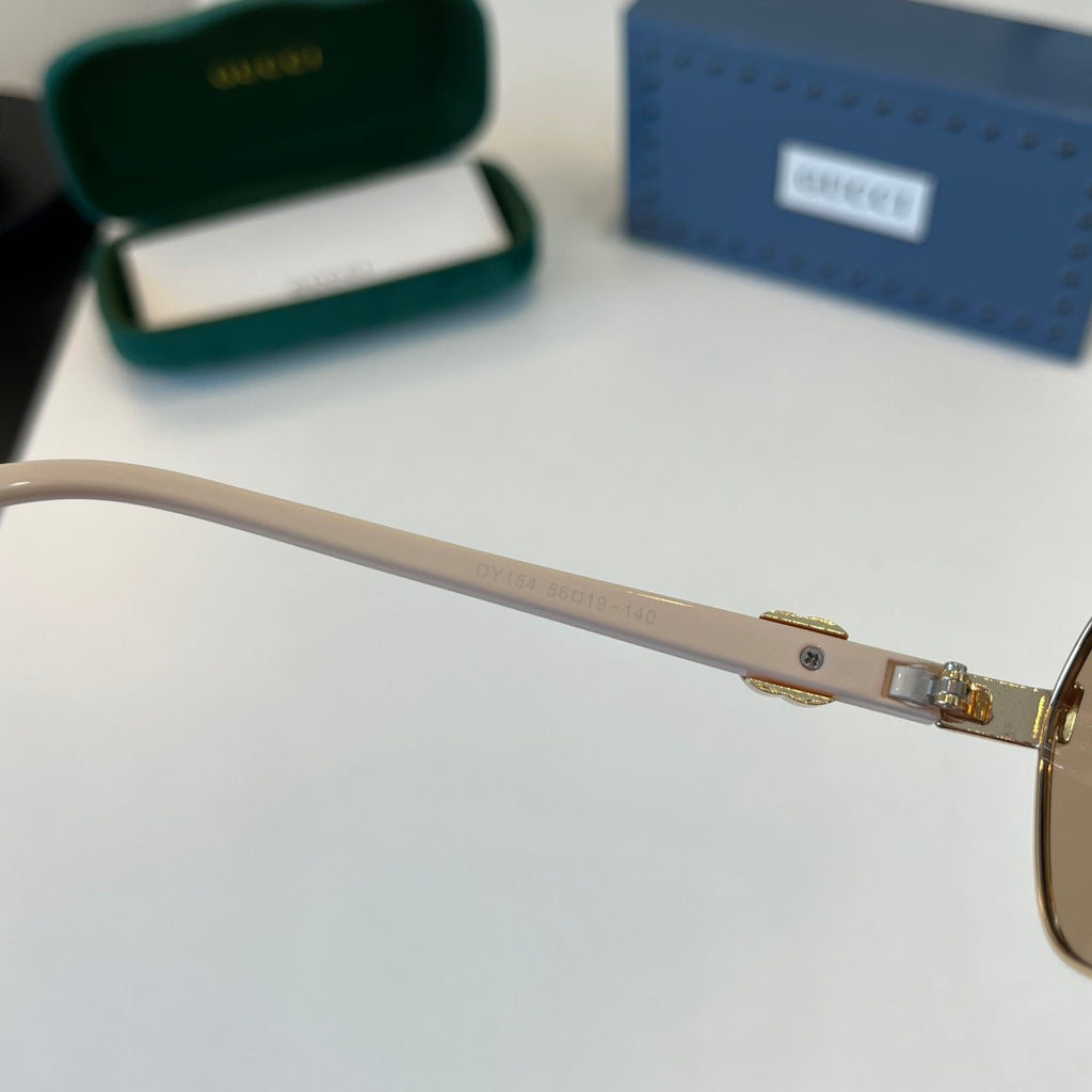 Gucci Oversized Brown Lens Sunglasses for Men & Women - 382150 - detail image 9
