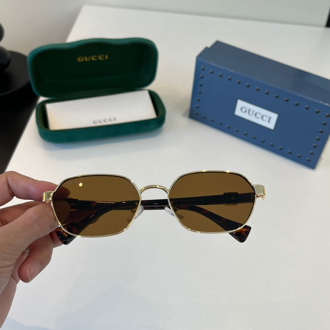Gucci Oversized Brown Lens Sunglasses for Men & Women - 382151 - detail image 4