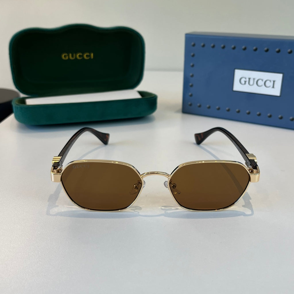 Gucci Oversized Brown Lens Sunglasses for Men & Women - 382151 - detail image 2