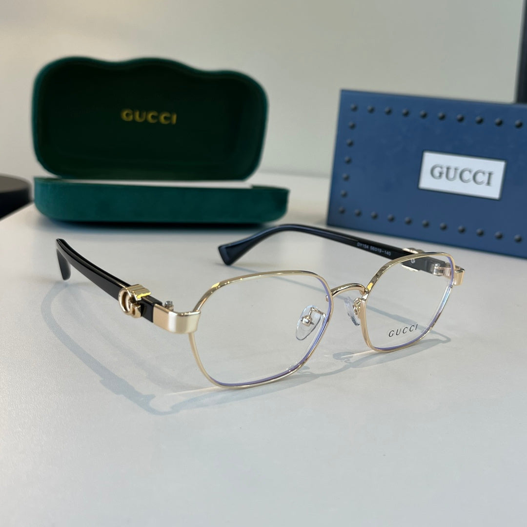 Gucci Oversized Silver Lens Sunglasses for Men & Women - 382152
