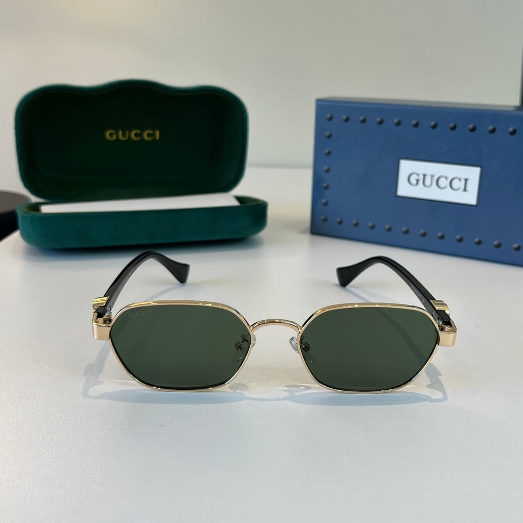 Gucci Oversized Silver Lens Sunglasses for Men & Women - 381955 - detail image 2