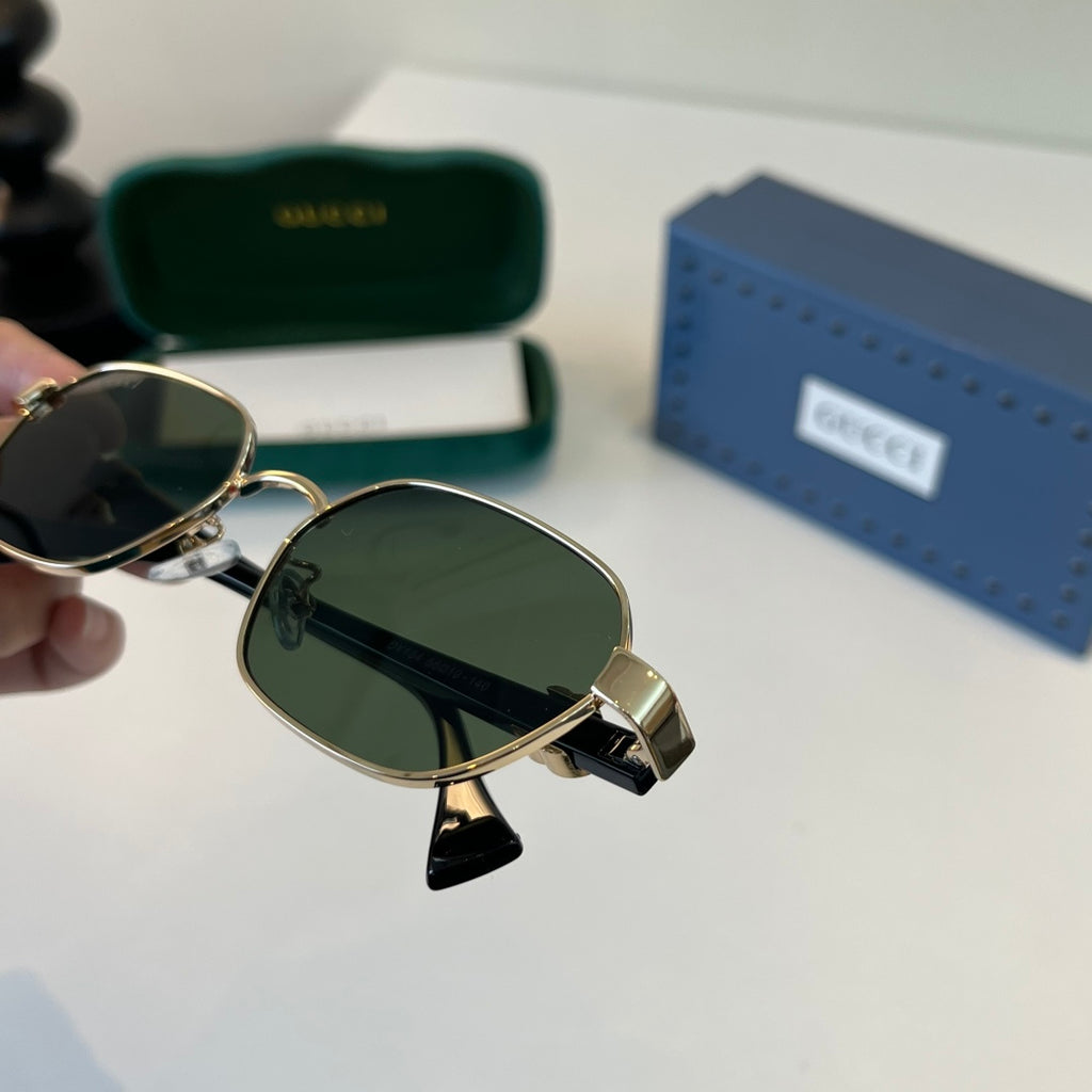 Gucci Oversized Silver Lens Sunglasses for Men & Women - 381955 - detail image 6
