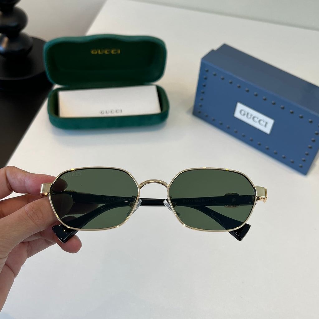 Gucci Oversized Silver Lens Sunglasses for Men & Women - 381955 - detail image 5