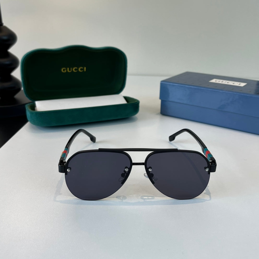 Gucci Fashion Black Lens Sunglasses for Men & Women - 381956 - detail image 2