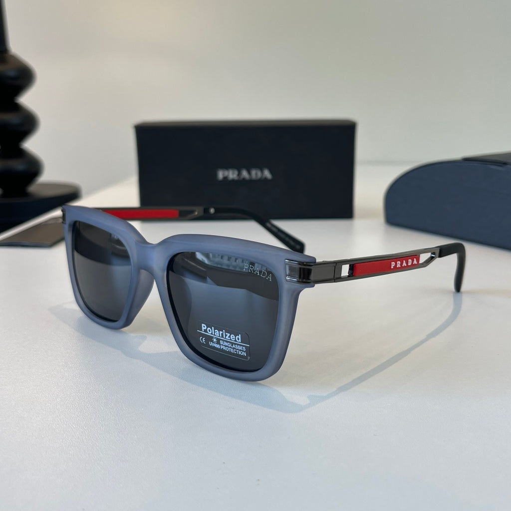 Prada Fashion Black Lens Sunglasses for Men - 432175 - detail image 3