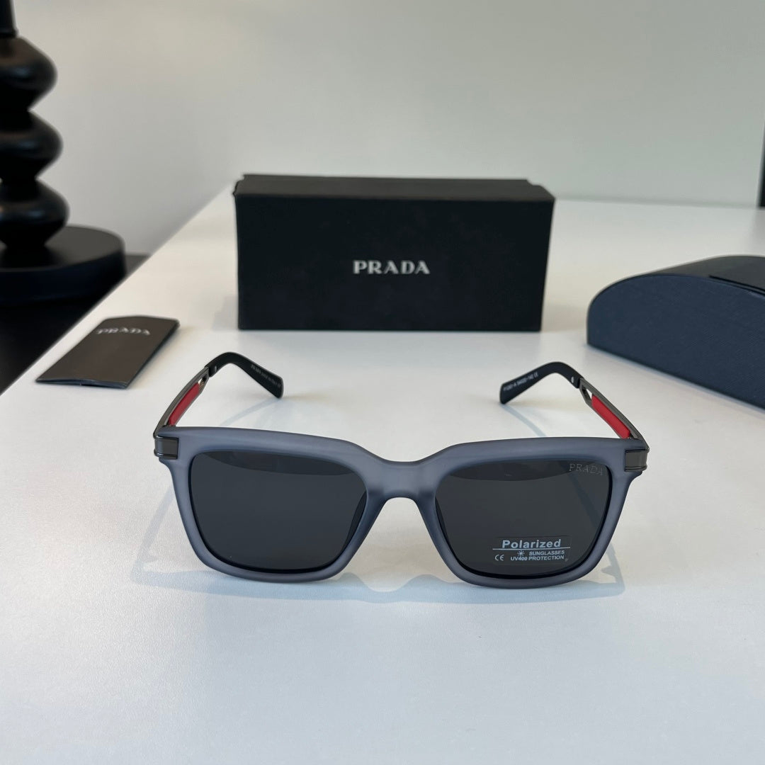 Prada Fashion Black Lens Sunglasses for Men - 432175 - detail image 2