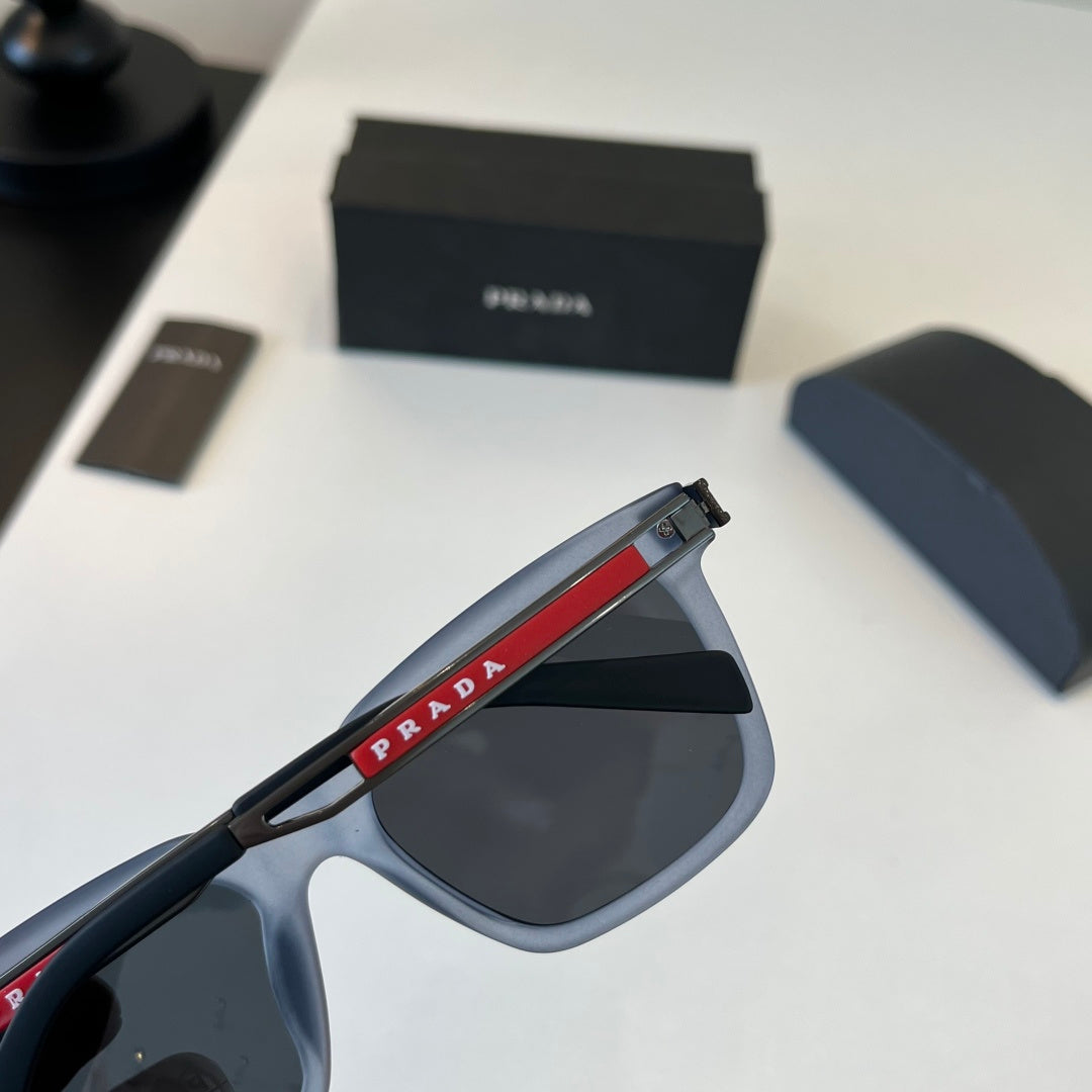 Prada Fashion Black Lens Sunglasses for Men - 449426 - detail image 7