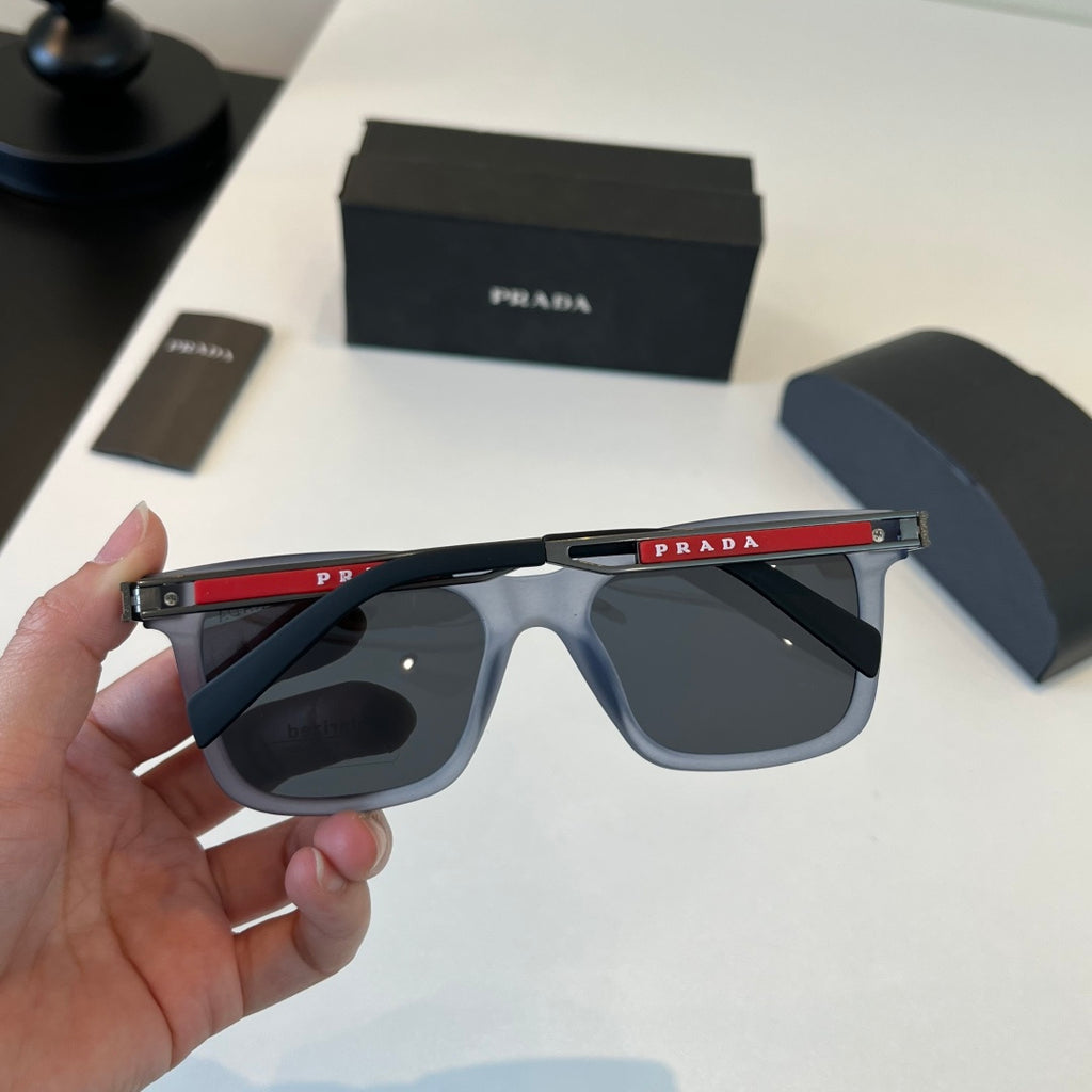 Prada Fashion Black Lens Sunglasses for Men - 449426 - detail image 8