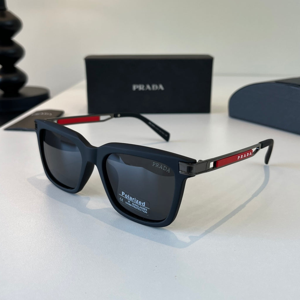 Prada Fashion Black Lens Sunglasses for Men - 449427 - detail image 3