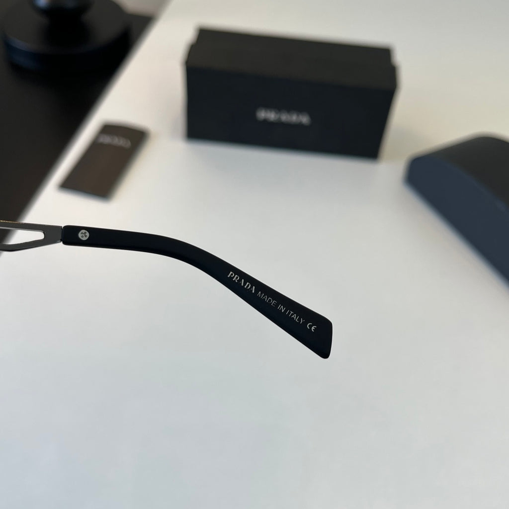 Prada Fashion Black Lens Sunglasses for Men - 449427 - detail image 11