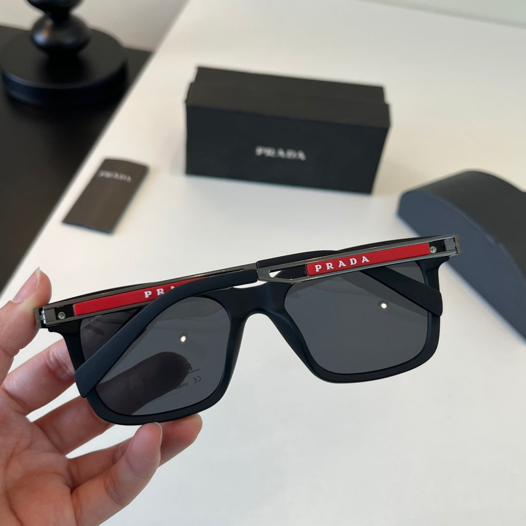 Prada Fashion Black Lens Sunglasses for Men - 449427 - detail image 8