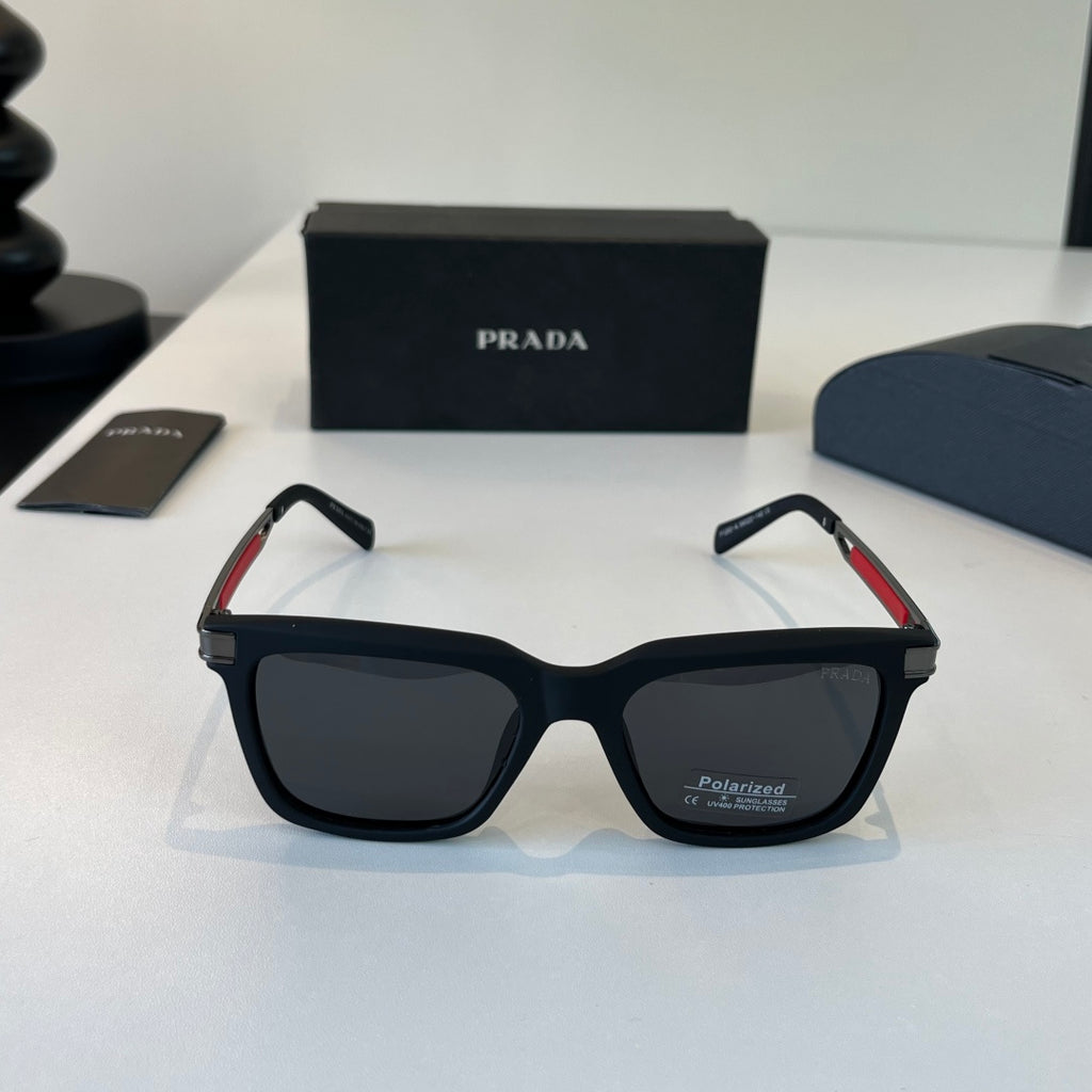 Prada Fashion Black Lens Sunglasses for Men - 449427 - detail image 2