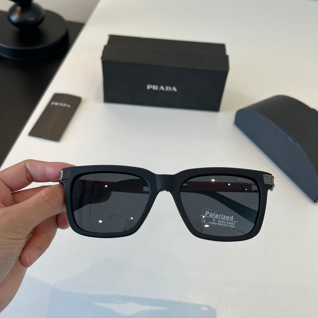 Prada Fashion Black Lens Sunglasses for Men - 432176 - detail image 6