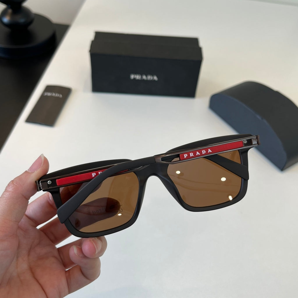 Prada Fashion Black Lens Sunglasses for Men - 432177 - detail image 9