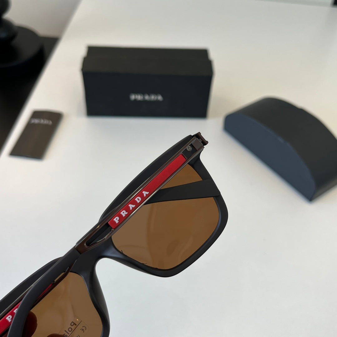 Prada Fashion Black Lens Sunglasses for Men - 449300 - detail image 7