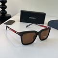 Prada Fashion Black Lens Sunglasses for Men - 449300