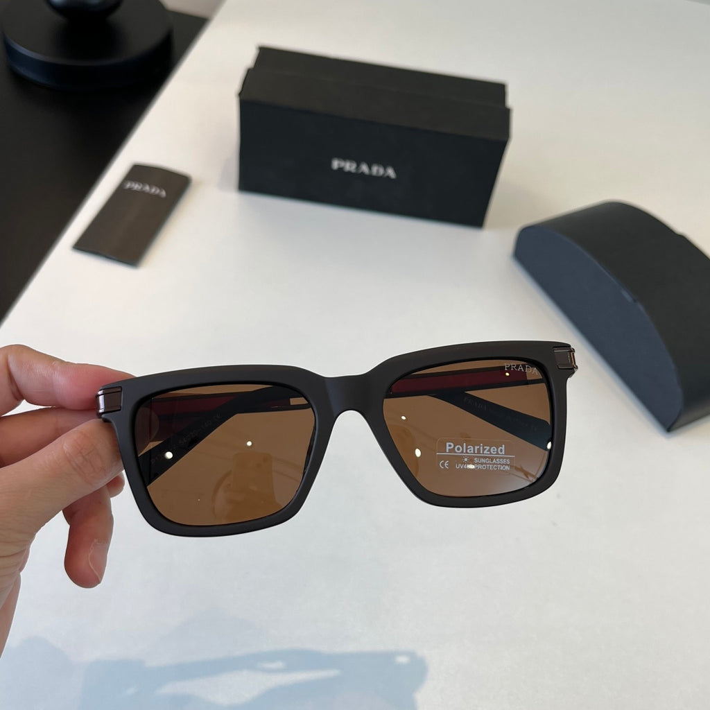 Prada Fashion Black Lens Sunglasses for Men - 382624 - detail image 8