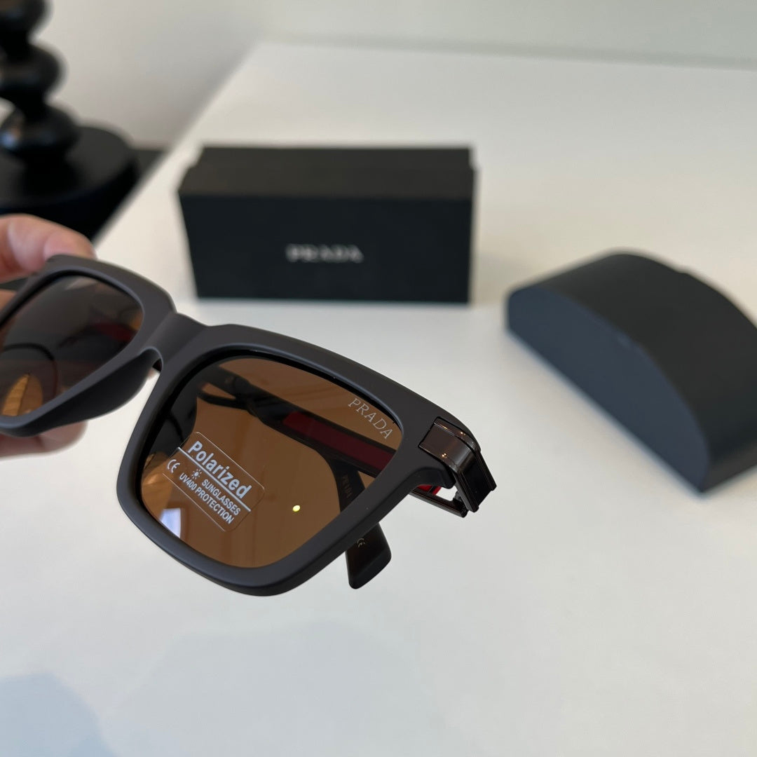 Prada Fashion Black Lens Sunglasses for Men - 449300 - detail image 6