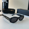 Chanel Oversized Black Lens Sunglasses for Men & Women - 415295