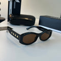 Chanel Oversized Black Lens Sunglasses for Men & Women - 415296