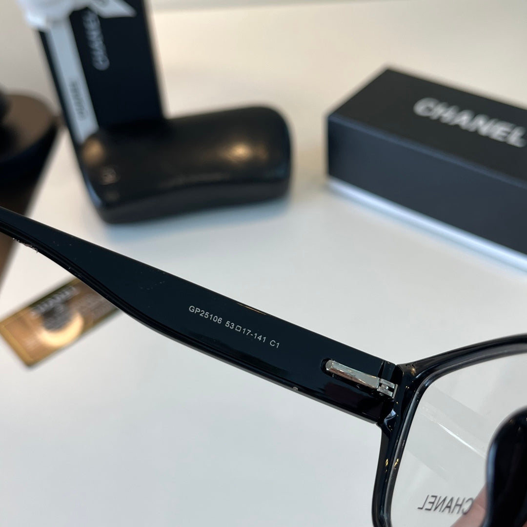 Chanel Oversized Silver Lens Sunglasses for Men & Women - 415299 - detail image 8