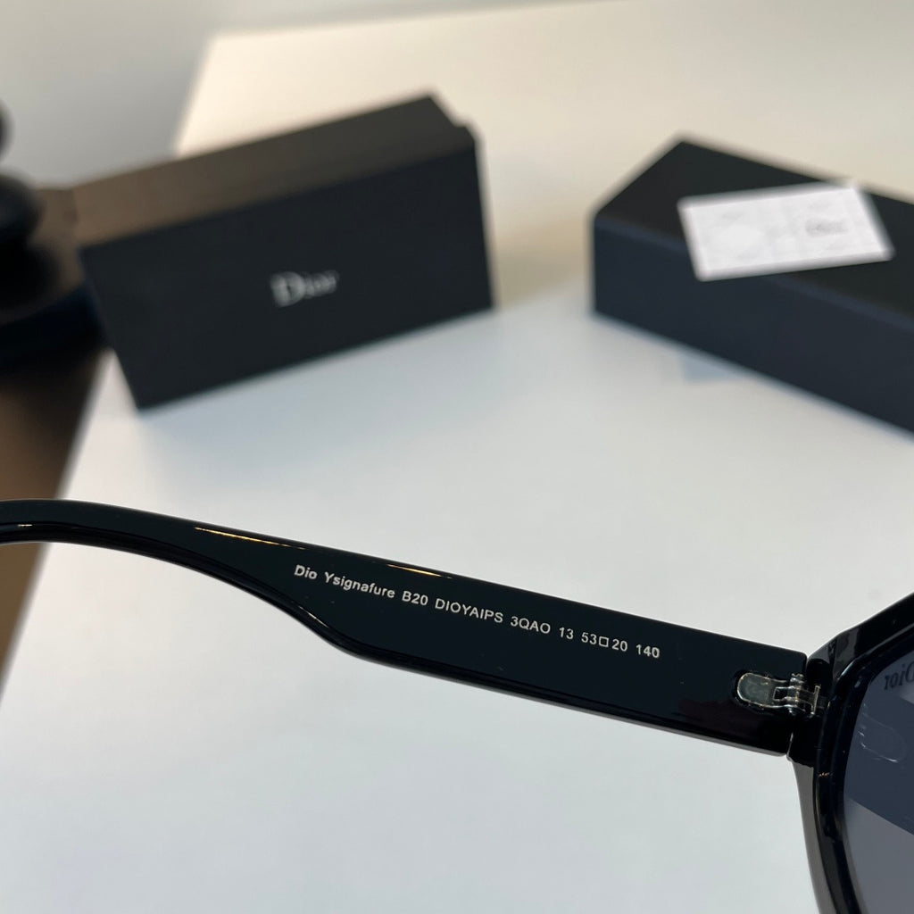 Dior Fashion Black Lens Sunglasses for Men & Women - 415419 - detail image 8