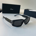 Dior Fashion Black Lens Sunglasses for Men & Women - 415421