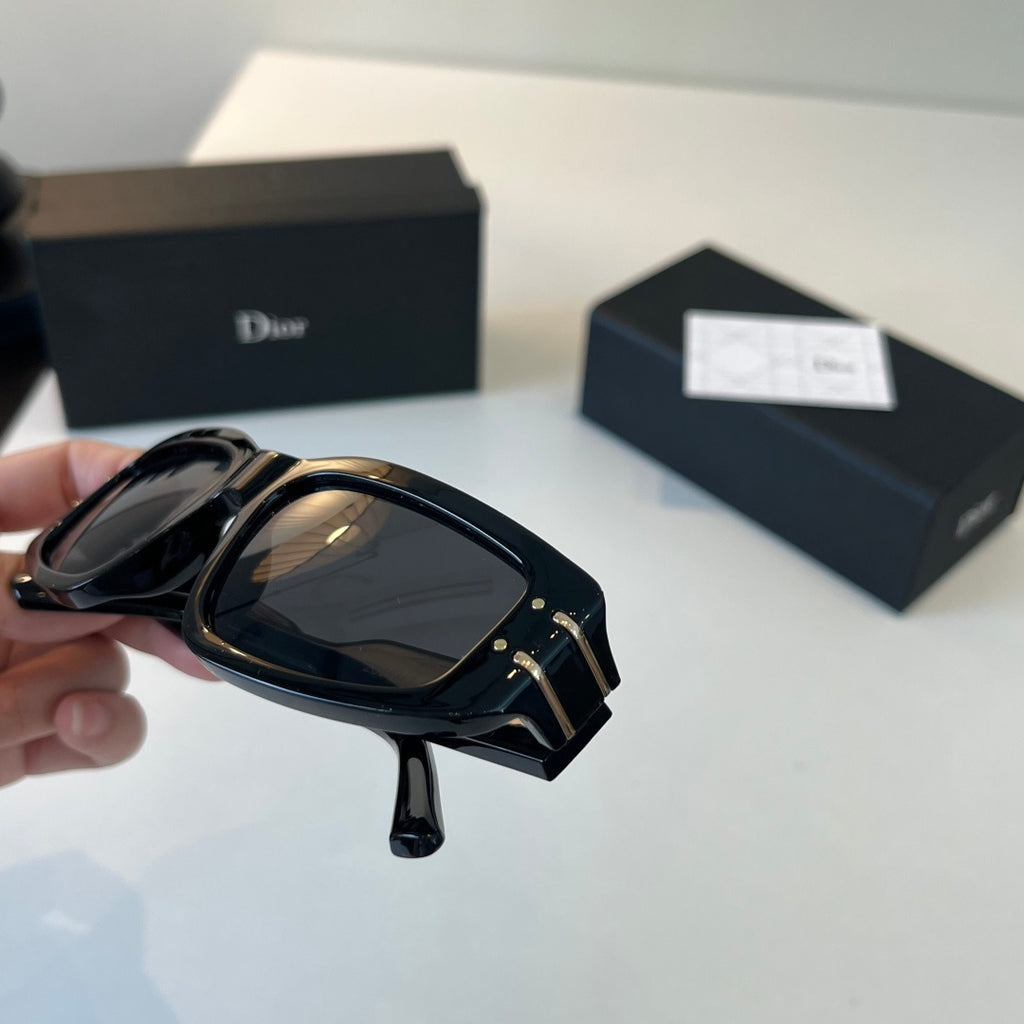 Dior Fashion Black Lens Sunglasses for Men & Women - 415421 - detail image 7