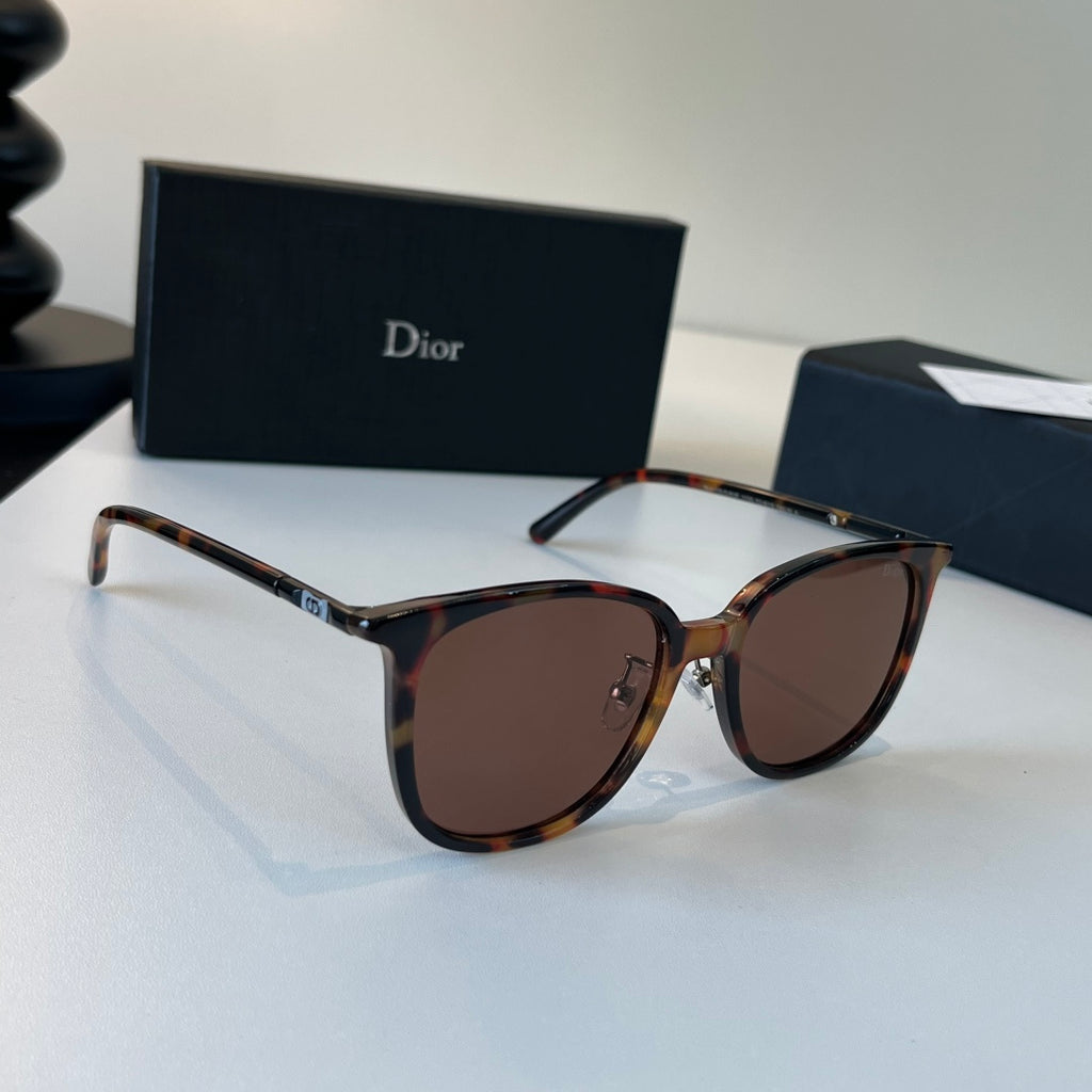 Dior Fashion Black Lens Sunglasses for Men & Women - 449140