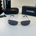 Chanel Fashion Blue Lens Sunglasses for Men & Women - 415308