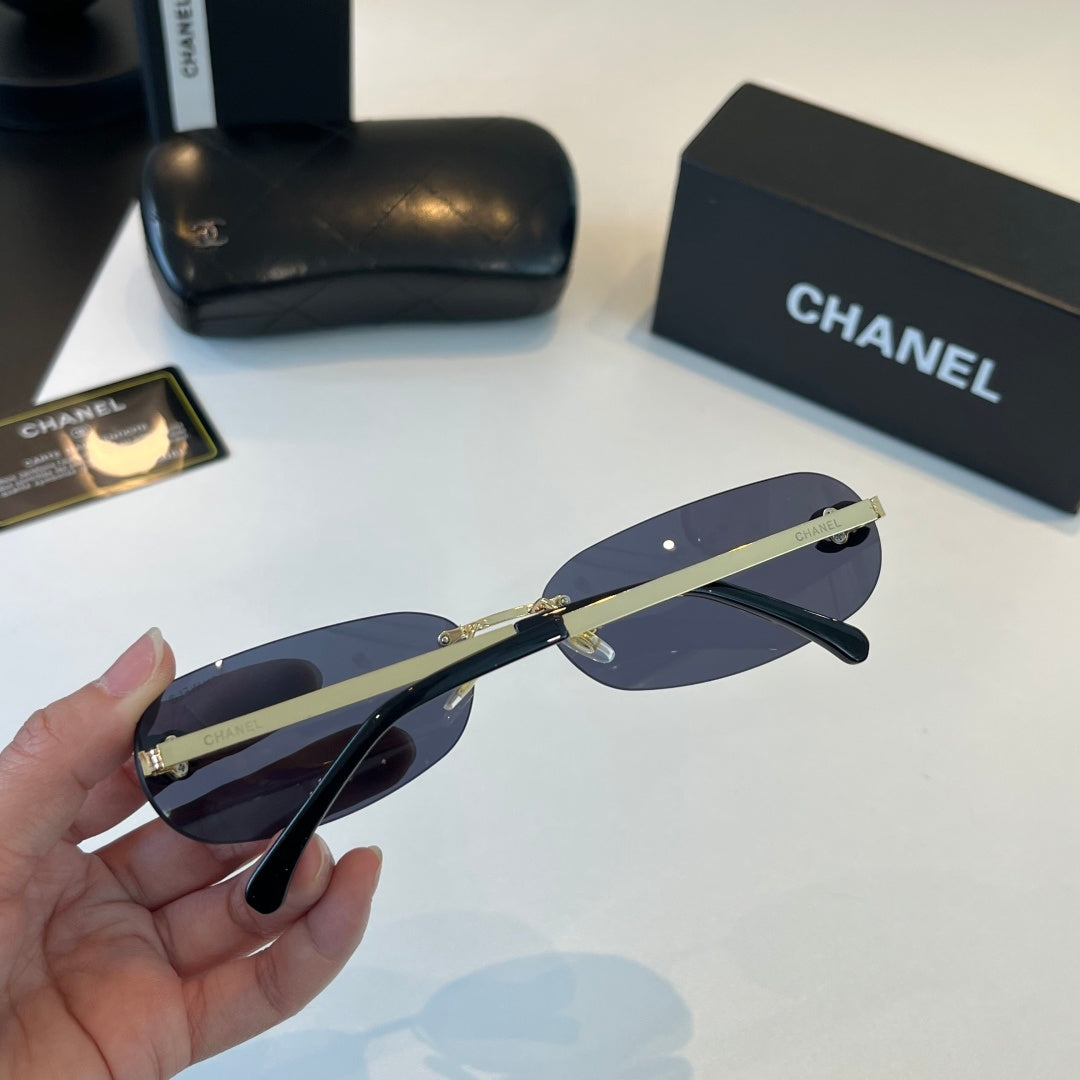 Chanel Fashion Blue Lens Sunglasses for Men & Women - 415308 - detail image 7
