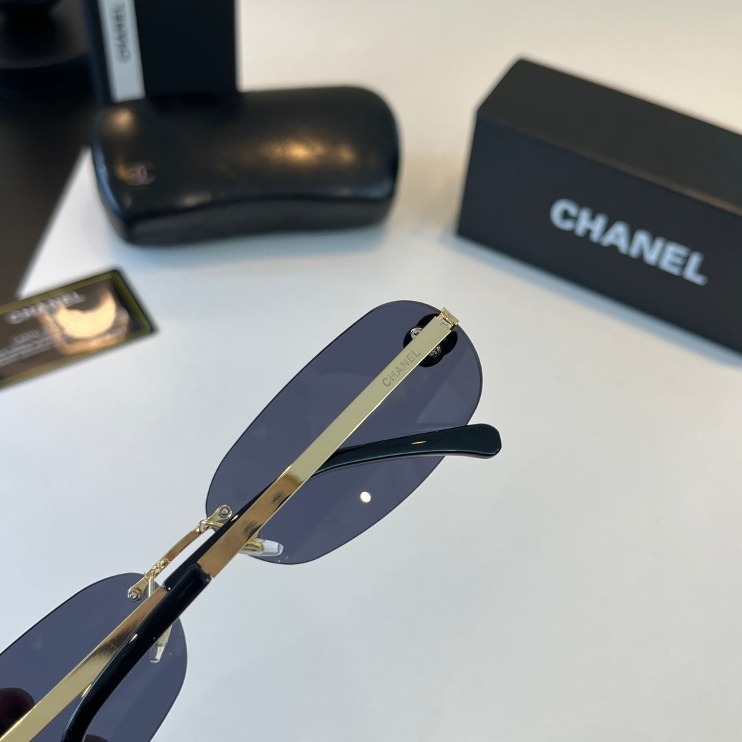 Chanel Fashion Blue Lens Sunglasses for Men & Women - 415308 - detail image 6