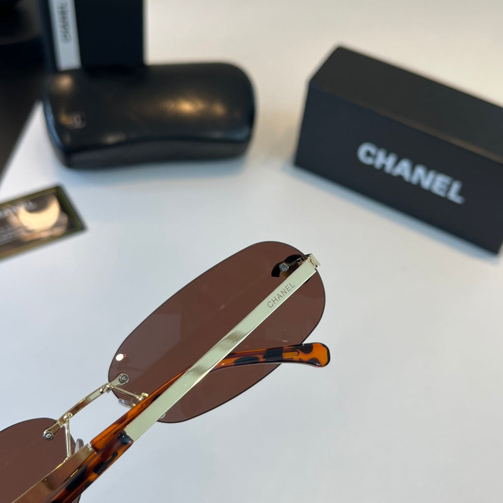 Chanel Fashion Red Lens Sunglasses for Men & Women - 415309 - detail image 6