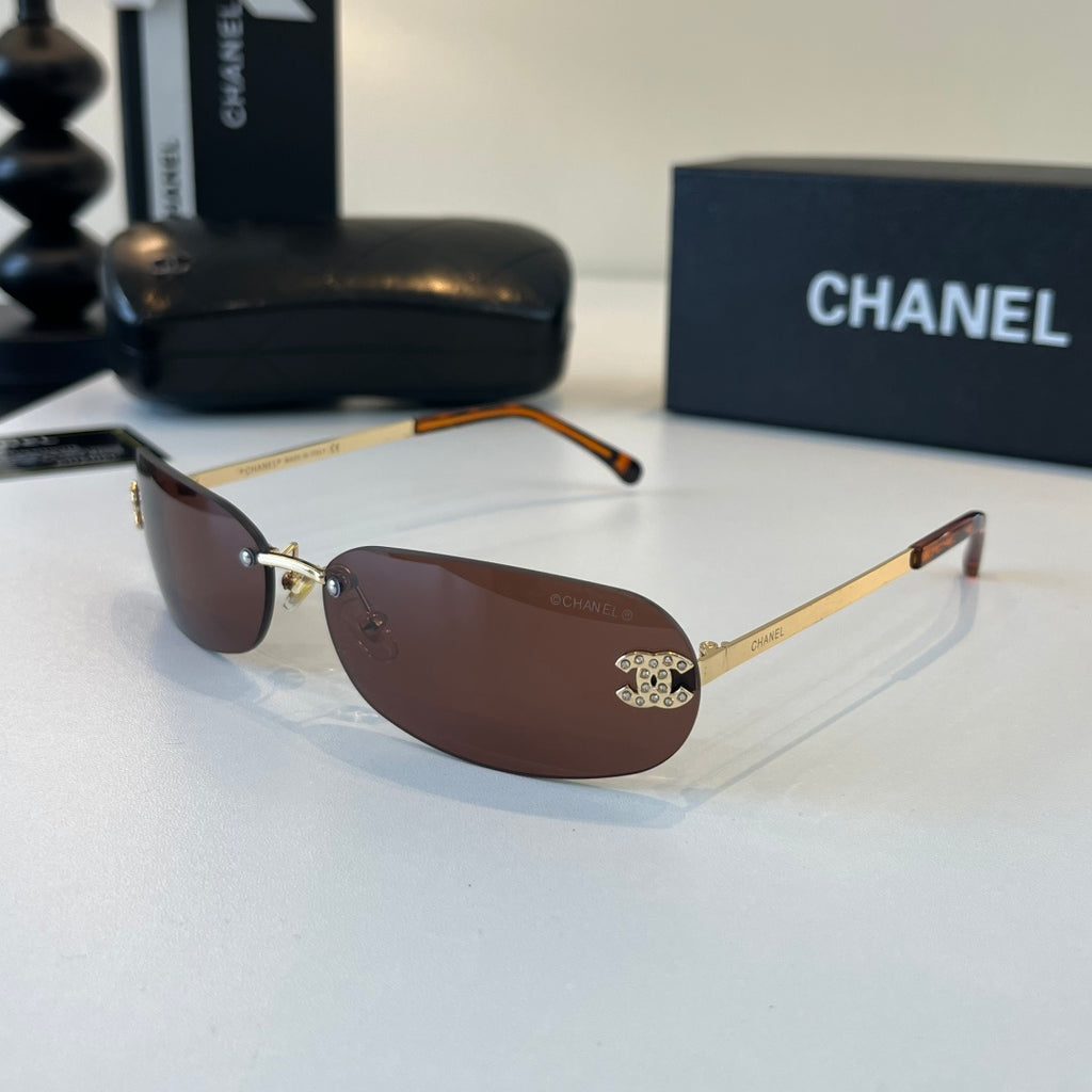 Chanel Fashion Red Lens Sunglasses for Men & Women - 415309 - detail image 3