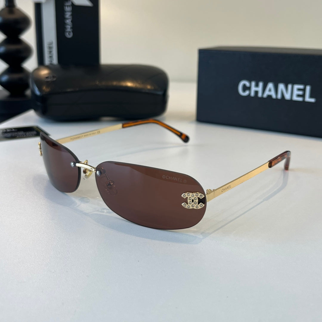 Chanel Fashion Red Lens Sunglasses for Men & Women - 415309 - detail image 3