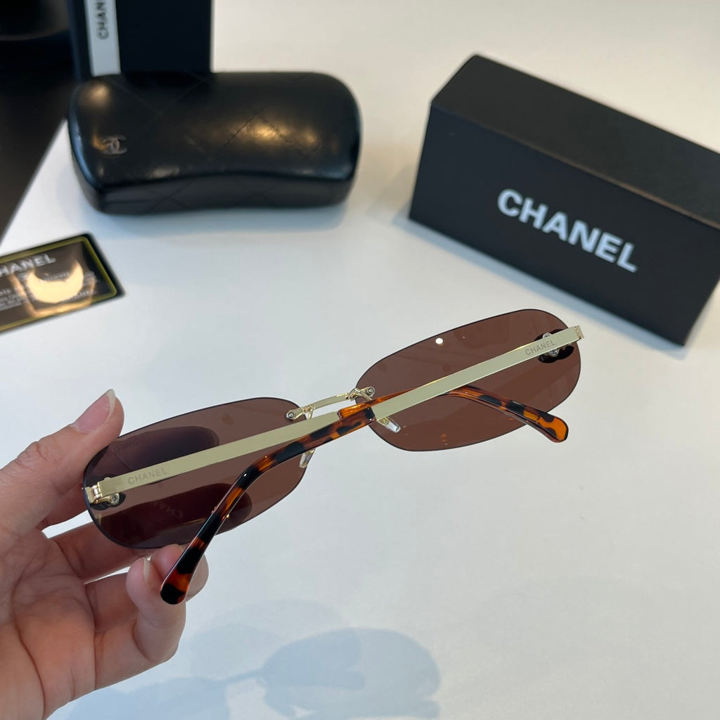 Chanel Fashion Red Lens Sunglasses for Men & Women - 415309 - detail image 8