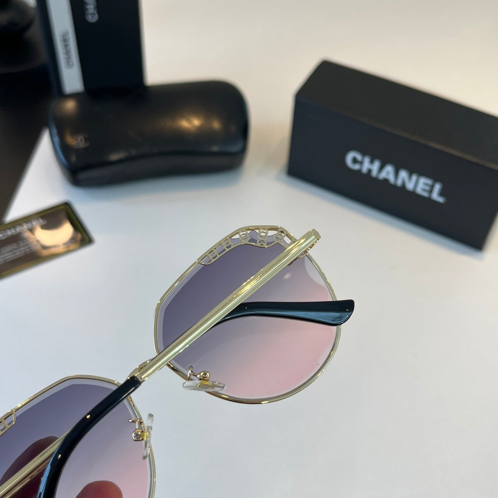 Chanel Fashion Silver Lens Sunglasses for Men & Women - 415312 - detail image 8