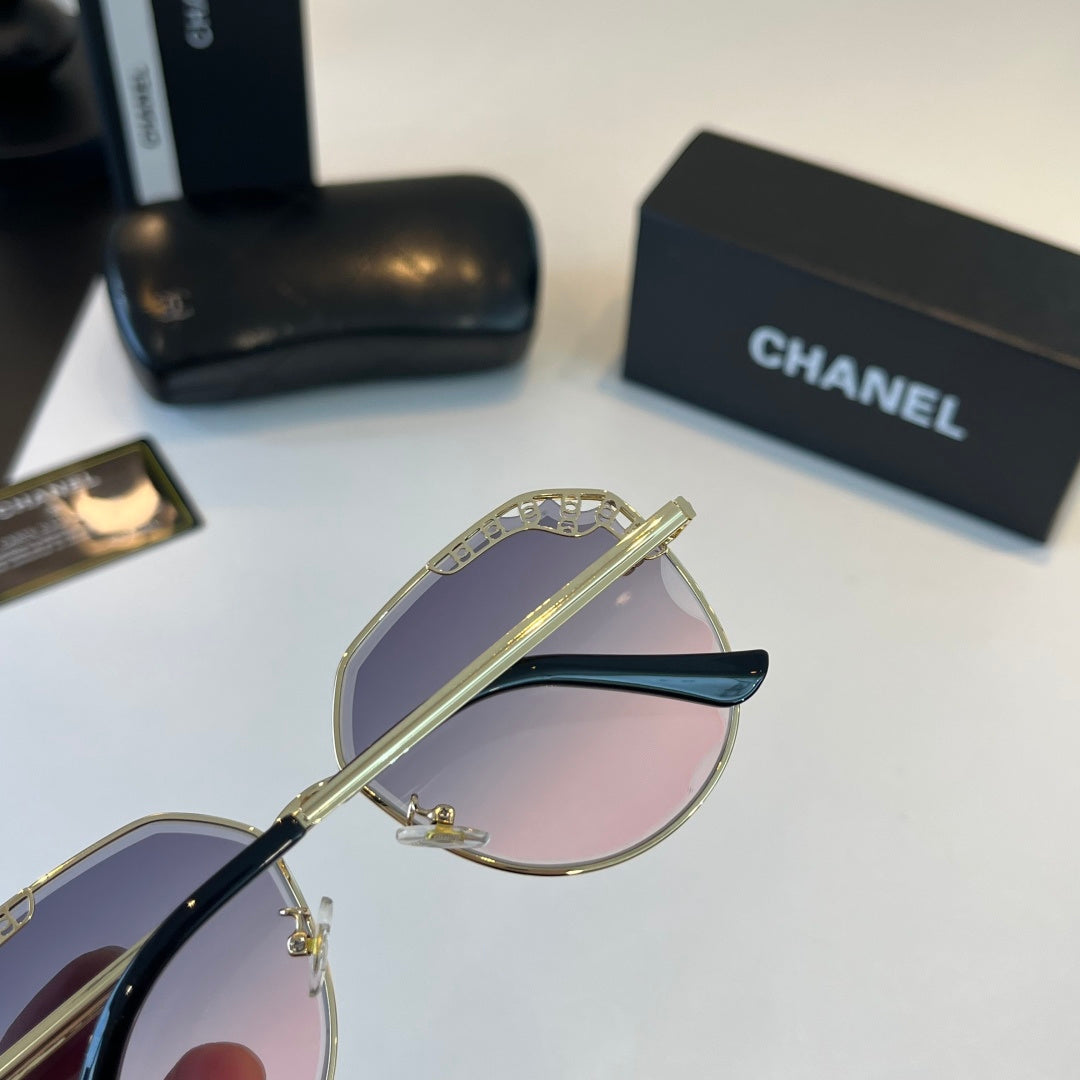 Chanel Fashion Silver Lens Sunglasses for Men & Women - 415312 - detail image 8