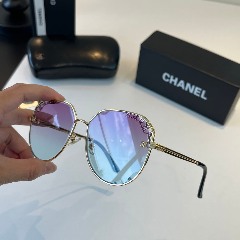 Chanel Fashion Silver Lens Sunglasses for Men & Women - 415313 - detail image 4