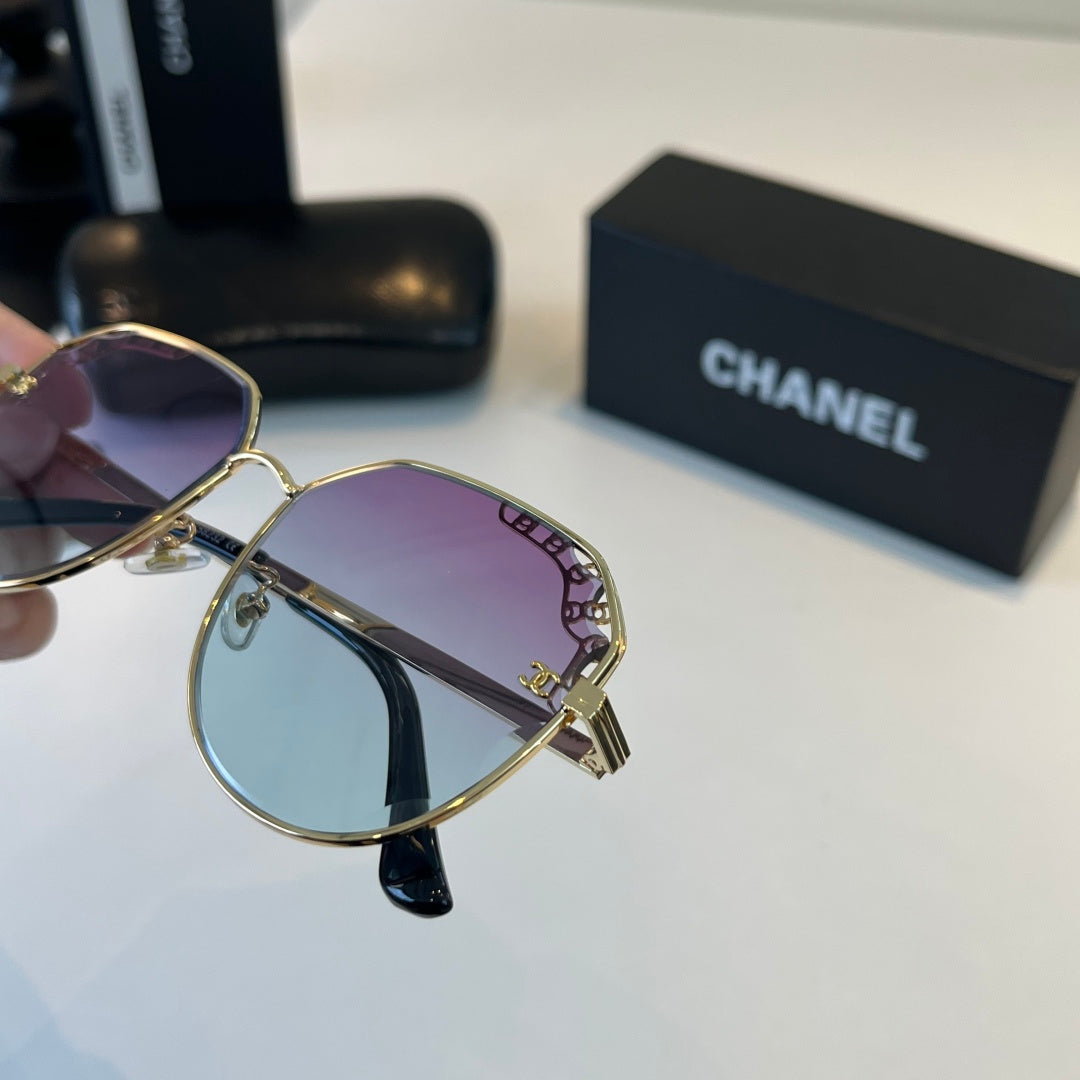 Chanel Fashion Silver Lens Sunglasses for Men & Women - 415313 - detail image 7
