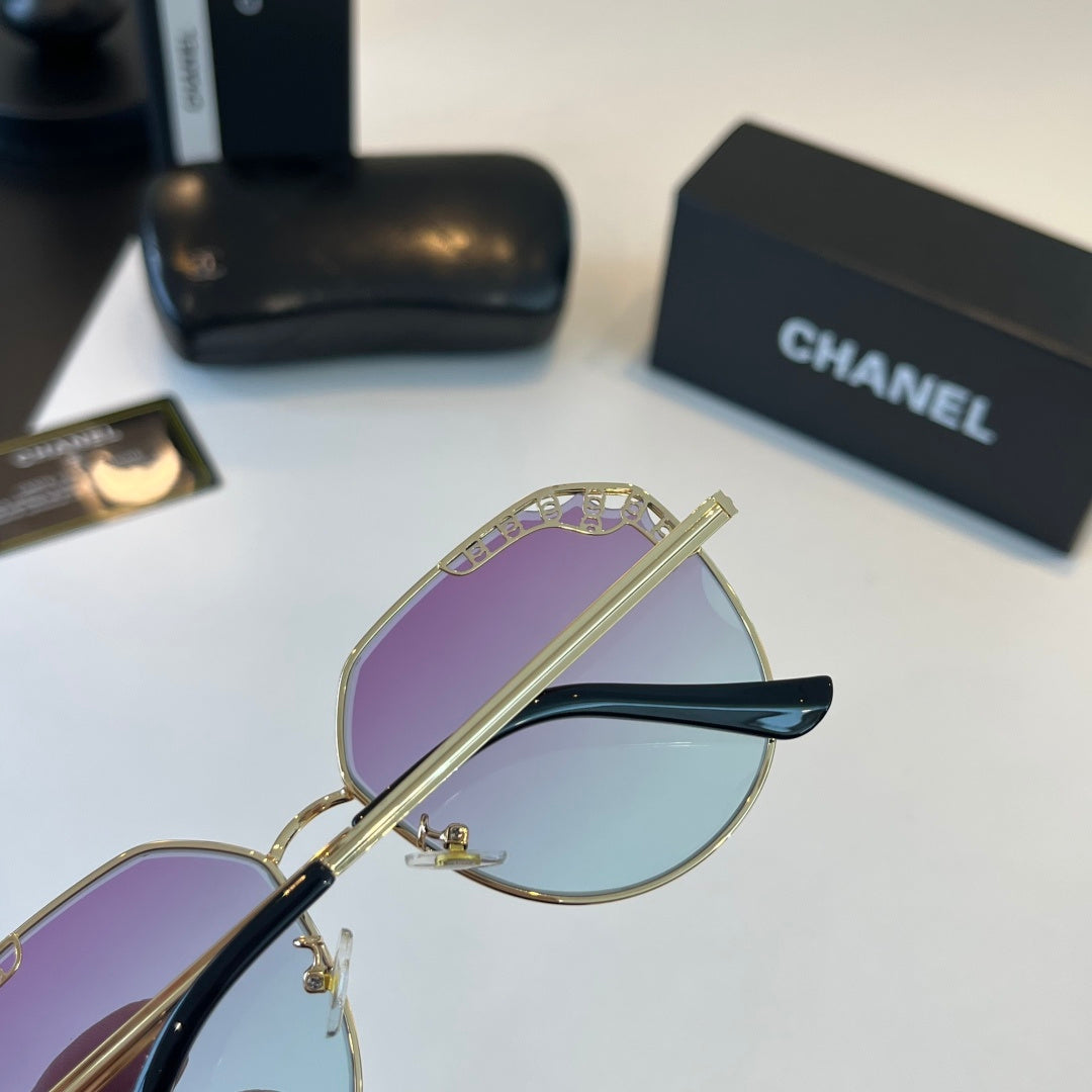 Chanel Fashion Silver Lens Sunglasses for Men & Women - 415313 - detail image 8