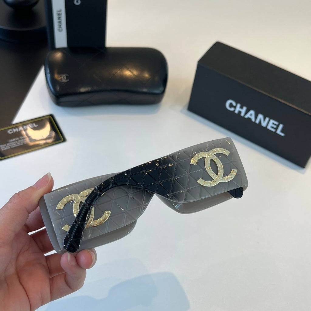 Chanel Fashion Gray Lens Sunglasses for Men & Women - 415315 - detail image 9