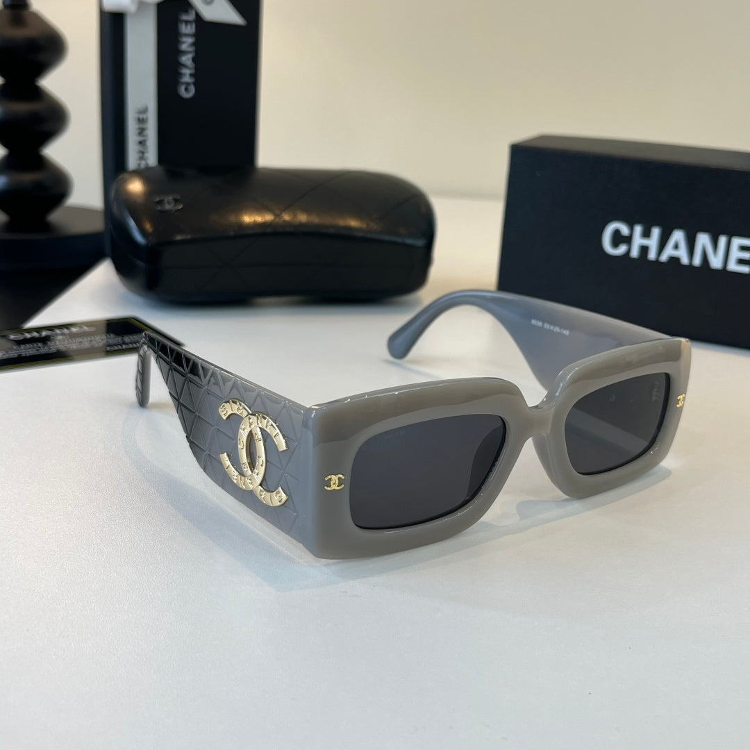 Chanel Fashion Gray Lens Sunglasses for Men & Women - 415315