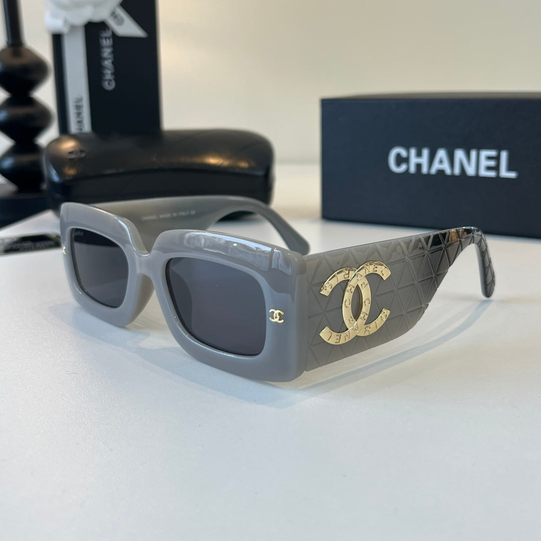 Chanel Fashion Gray Lens Sunglasses for Men & Women - 486662 - detail image 3